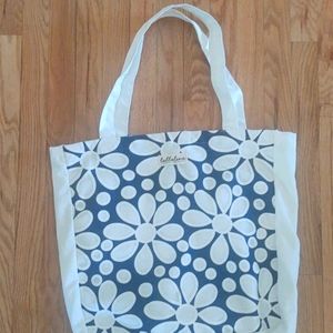 Lullaline Tulip canvas lace shopping bag